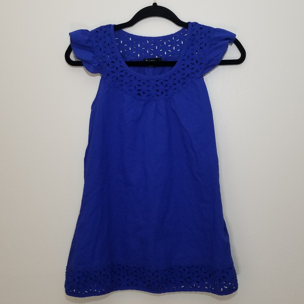 Vintage XXI Blue Sleeveless Top